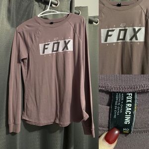 Lavender Fox Long Sleeve